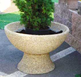 ghiveci ornametal beton